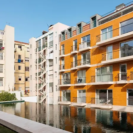 شقة Mangai - 2 Bedrooms, Terrace, Parking In Arroios