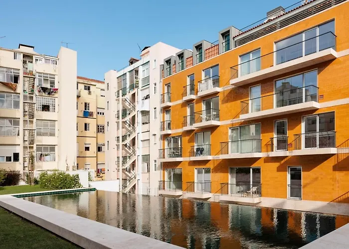 Lägenhet Mangai - 2 Bedrooms, Terrace, Parking In Arroios